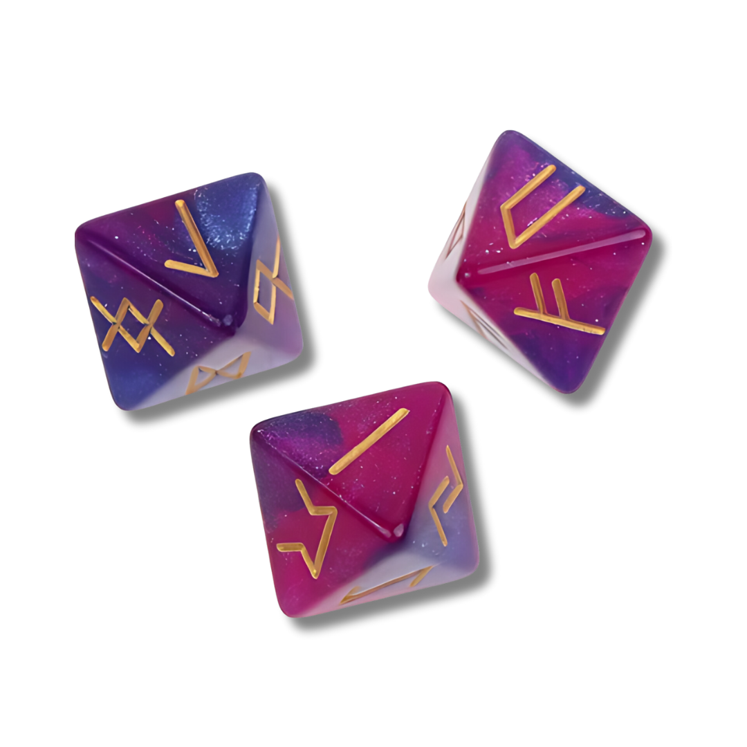 Rune Divination Dice